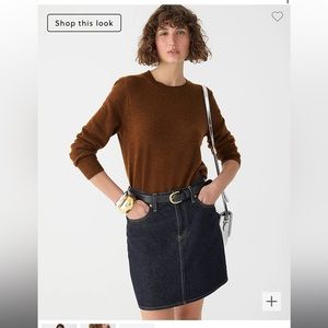 Brown Jcrew cashmere sweater